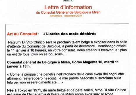 NEWS CONSOLATO